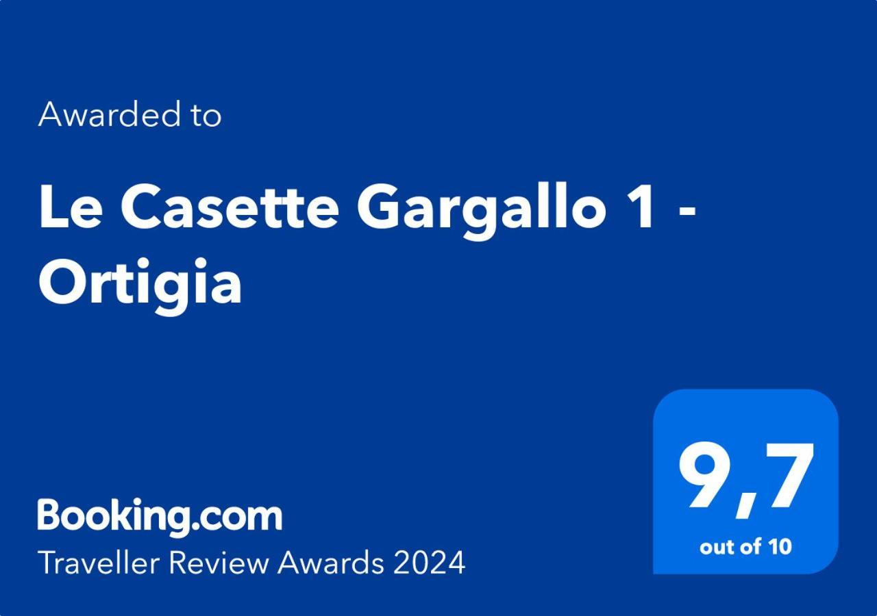 Le Casette Gargallo 1 - Ortigia 시라쿠사 외부 사진